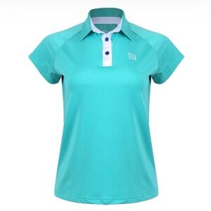Storie Apparel Milli Polo - Women’s XS - Golf/Tennis Polo- Teal